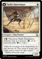 Tarkir Duneshaper // Burnished Dunestomper [March of the Machine] | GnG Games