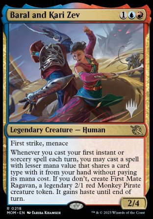 Baral and Kari Zev (Promo Pack) [March of the Machine Promos] | GnG Games