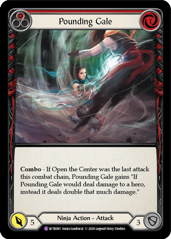 Pounding Gale [U-WTR085] (Welcome to Rathe Unlimited)  Unlimited Rainbow Foil | GnG Games