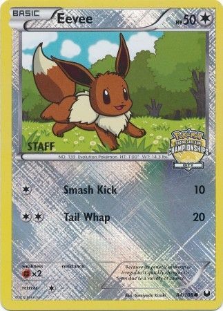 Eevee (84/108) (City Championship Staff) [League & Championship Cards] | GnG Games