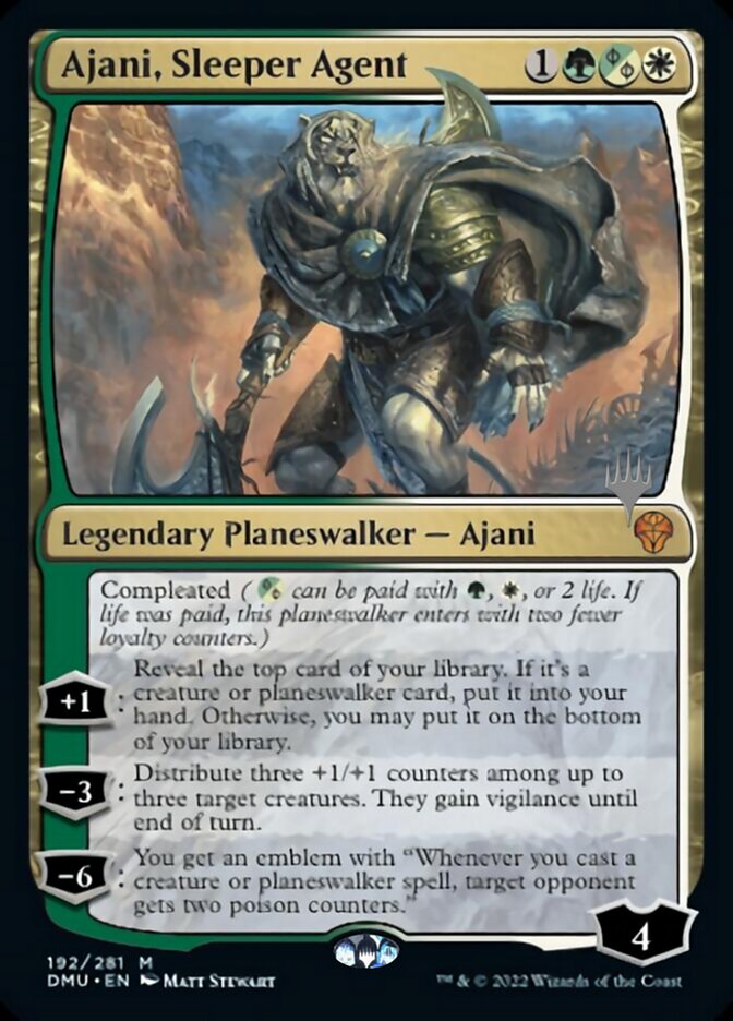 Ajani, Sleeper Agent (Promo Pack) [Dominaria United Promos] | GnG Games