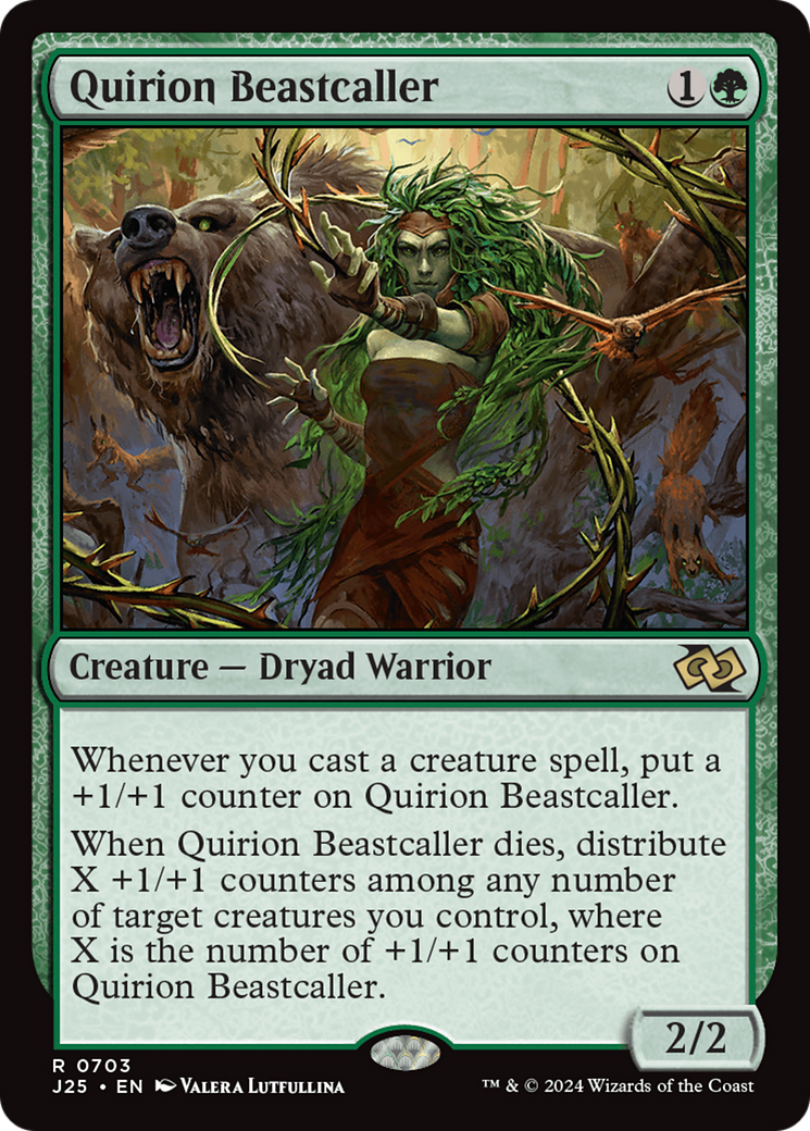 Quirion Beastcaller [Foundations Jumpstart] | GnG Games