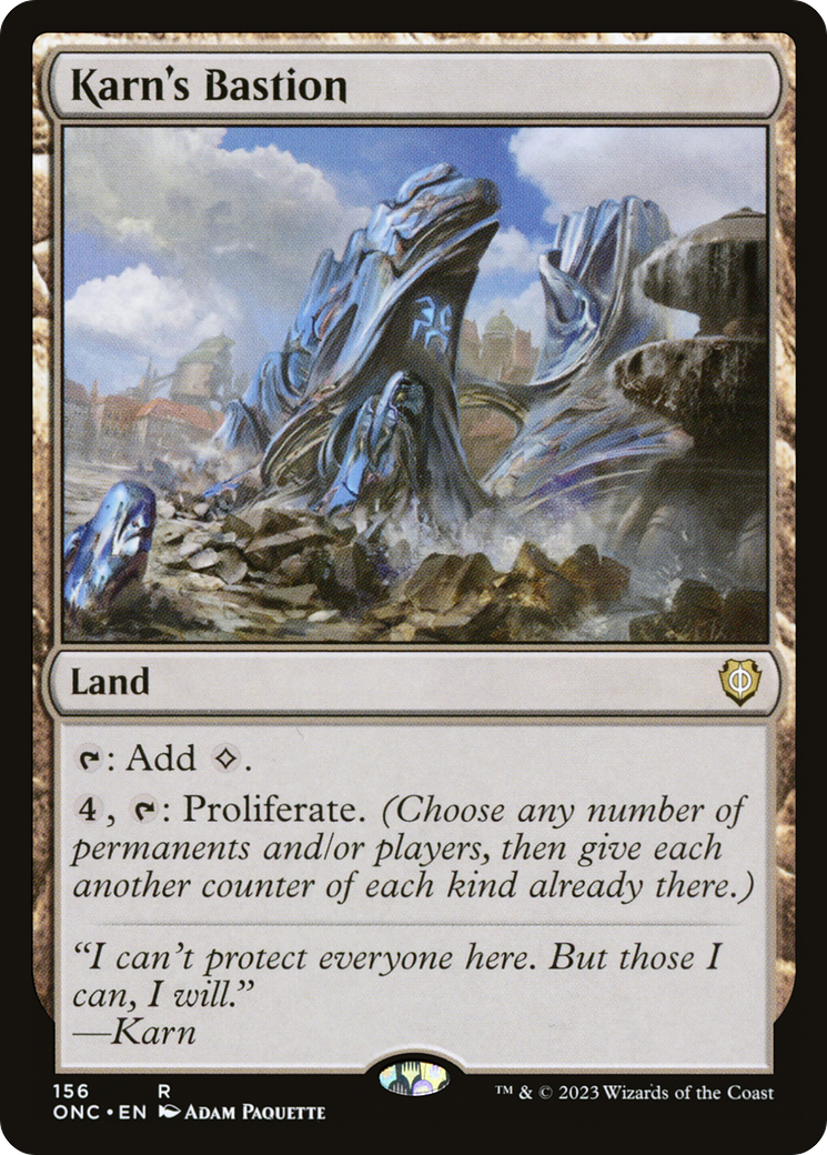 Karn's Bastion [Phyrexia: All Will Be One Commander] | GnG Games