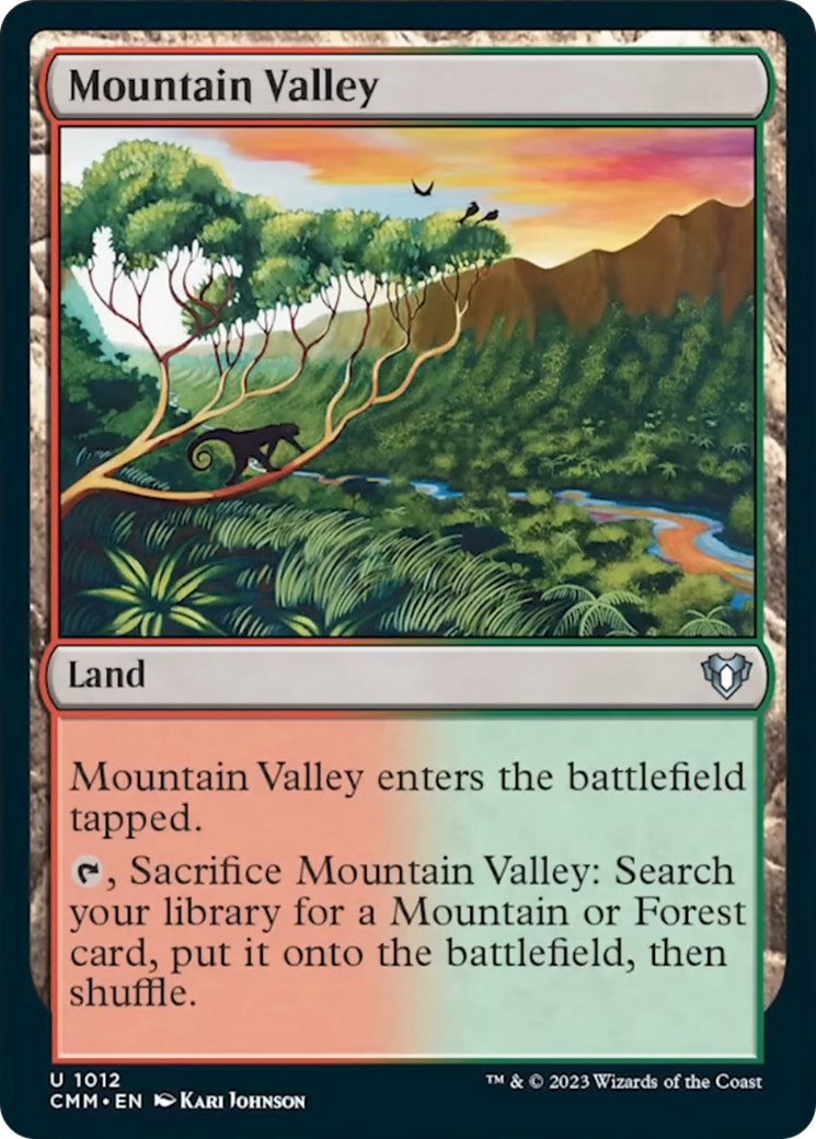 Mountain Valley [Commander Masters] | GnG Games