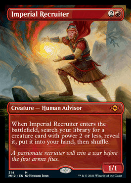 Imperial Recruiter (Borderless Alternate Art) [Modern Horizons 2] | GnG Games