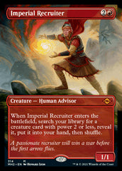 Imperial Recruiter (Borderless Alternate Art) [Modern Horizons 2] | GnG Games