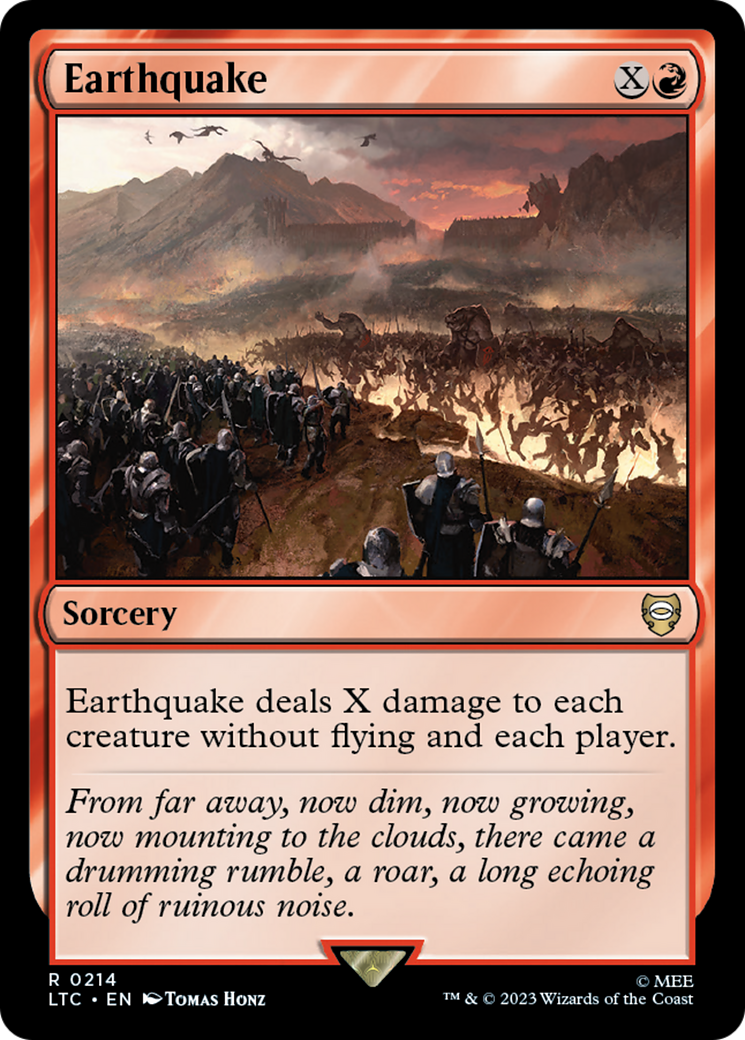 Earthquake [The Lord of the Rings: Tales of Middle-Earth Commander] | GnG Games