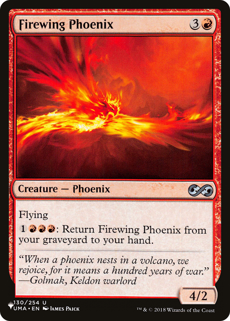 Firewing Phoenix [The List] | GnG Games