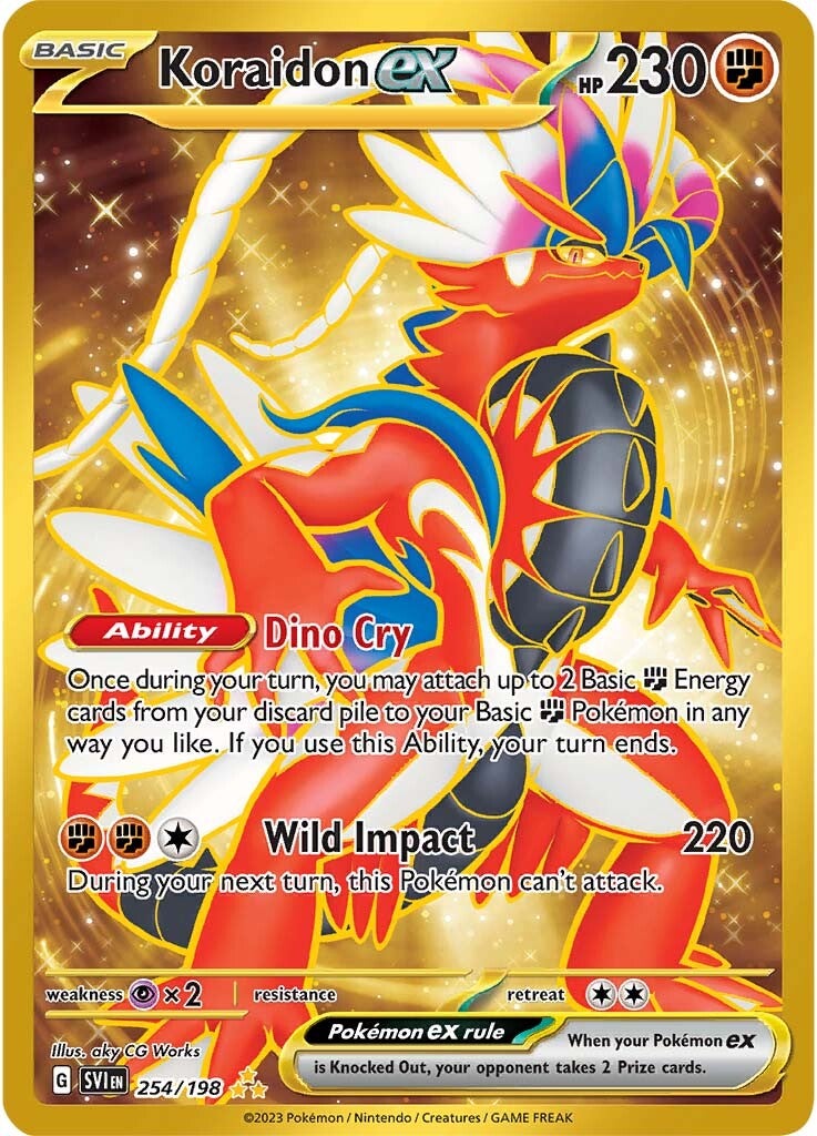 Koraidon ex (254/198) [Scarlet & Violet: Base Set] | GnG Games