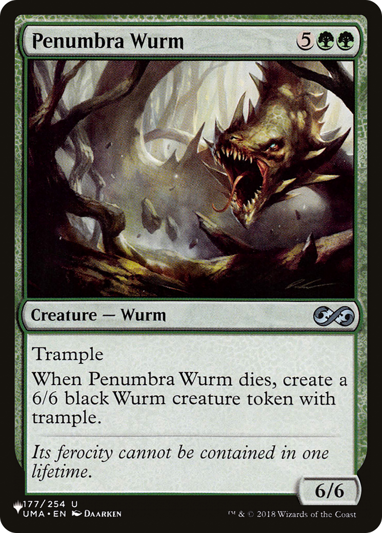 Penumbra Wurm [The List] | GnG Games