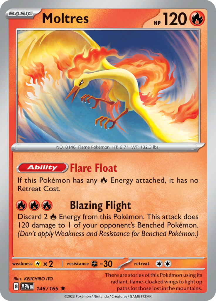 Moltres (146/165) [Scarlet & Violet 151] | GnG Games