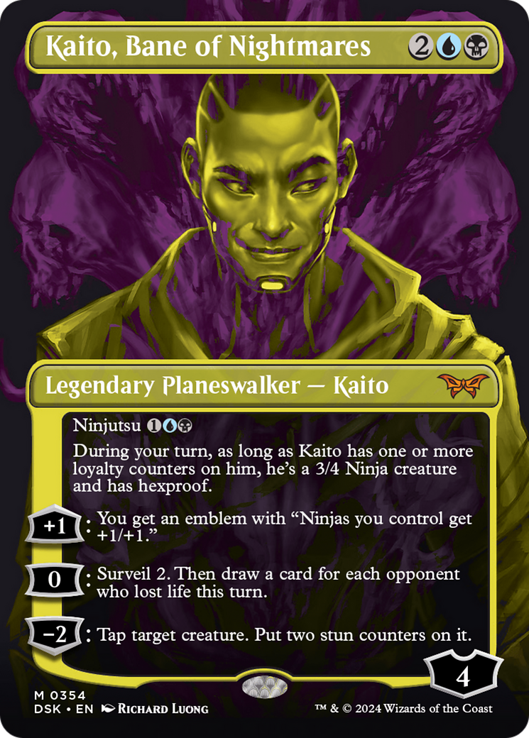 Kaito, Bane of Nightmares (Showcase) [Duskmourn: House of Horror] | GnG Games