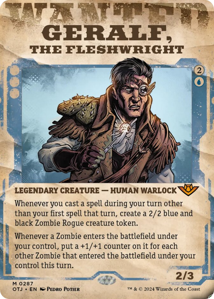 Geralf, the Fleshwright (Showcase) [Outlaws of Thunder Junction] | GnG Games