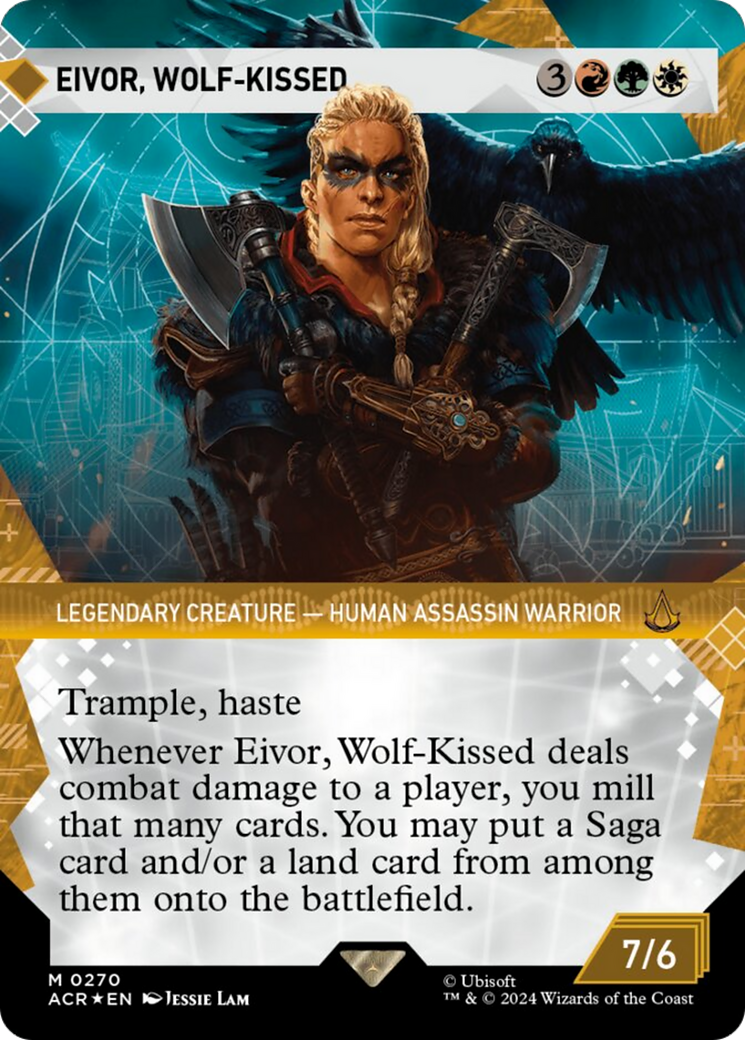 Eivor, Wolf-Kissed (Showcase) (Textured Foil) [Assassin's Creed] | GnG Games