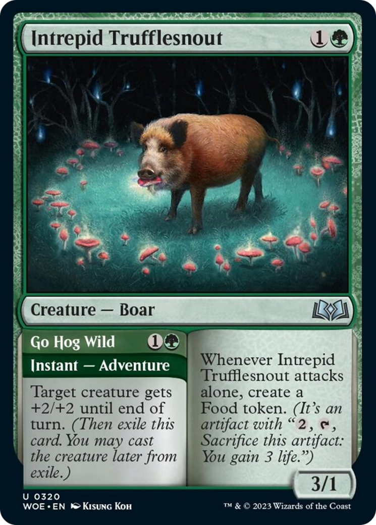 Intrepid Trufflesnout // Go Hog Wild [Wilds of Eldraine] | GnG Games