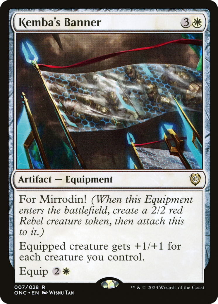 Kemba's Banner [Phyrexia: All Will Be One Commander] | GnG Games