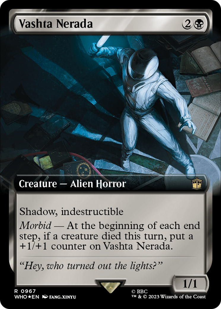 Vashta Nerada (Extended Art) (Surge Foil) [Doctor Who] | GnG Games