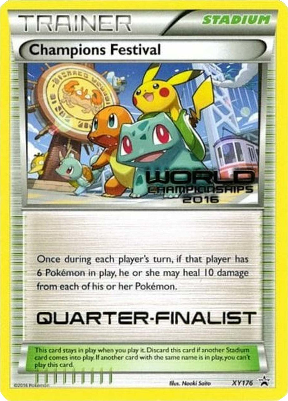 Champions Festival (XY176) (2016 Quarter Finalist) [XY: Black Star Promos] | GnG Games