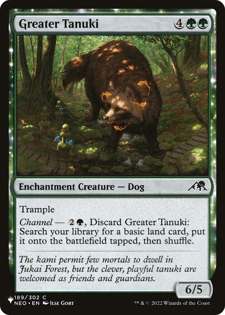 Greater Tanuki [The List] | GnG Games