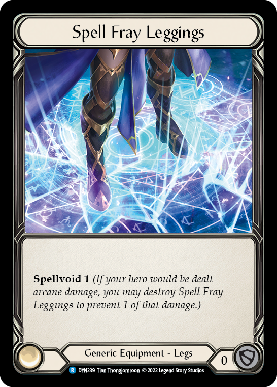 Spell Fray Leggings [DYN239] (Dynasty)  Rainbow Foil | GnG Games