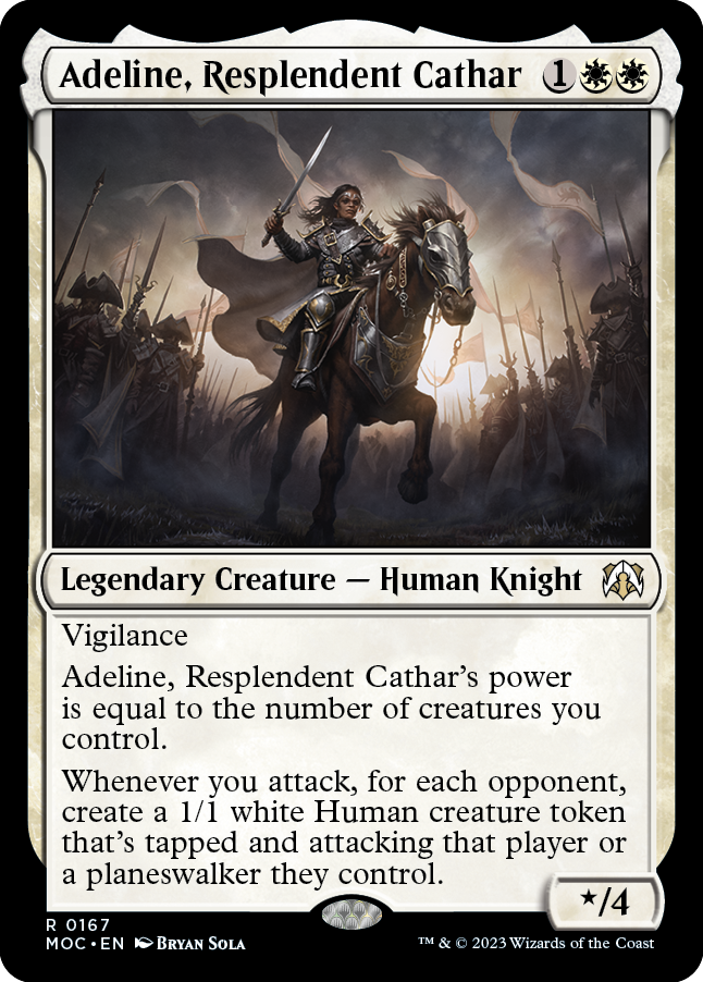 Adeline, Resplendent Cathar [March of the Machine Commander] | GnG Games