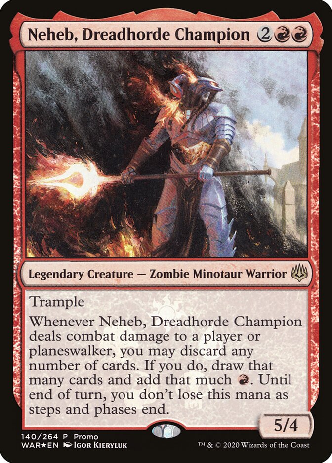 Neheb, Dreadhorde Champion [Resale Promos] | GnG Games