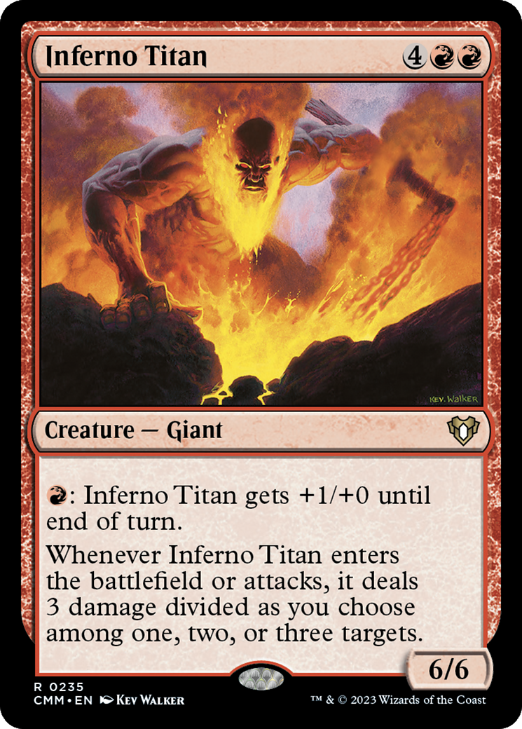 Inferno Titan [Commander Masters] | GnG Games