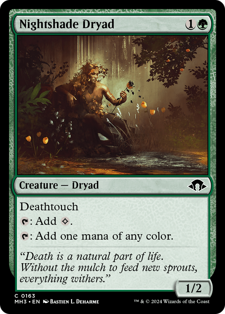 Nightshade Dryad [Modern Horizons 3] | GnG Games