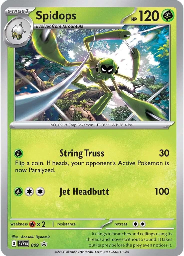 Spidops (009) [Scarlet & Violet: Black Star Promos] | GnG Games