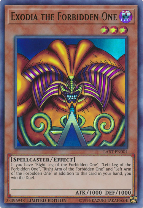 Exodia the Forbidden One [LART-EN004] Ultra Rare | GnG Games