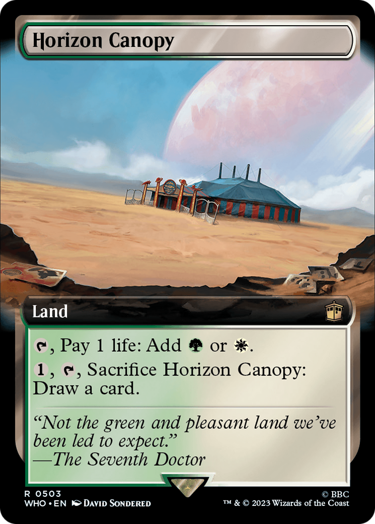 Horizon Canopy (Extended Art) [Doctor Who] | GnG Games