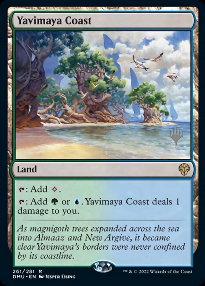 Yavimaya Coast (Promo Pack) [Dominaria United Promos] | GnG Games