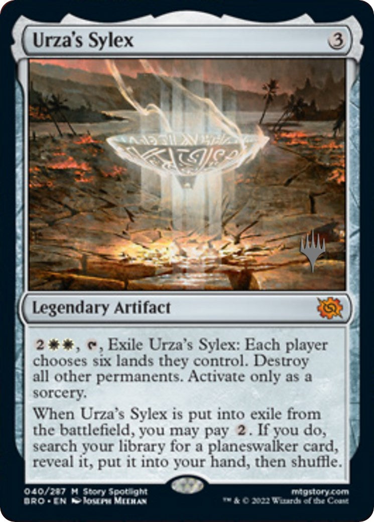 Urza's Sylex (Promo Pack) [The Brothers' War Promos] | GnG Games