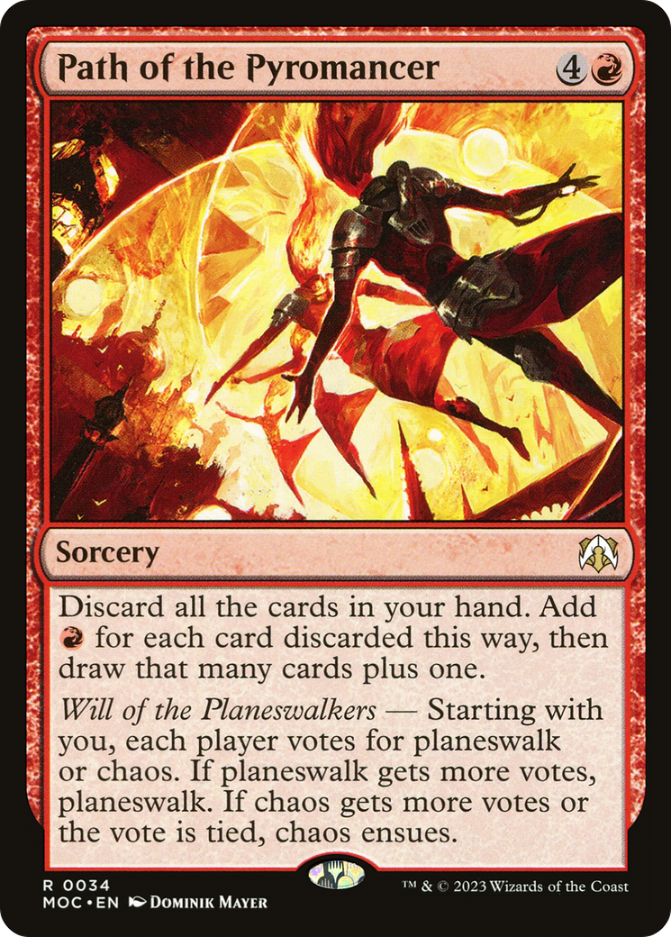Path of the Pyromancer [March of the Machine Commander] | GnG Games