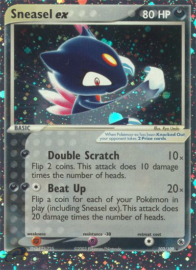 Sneasel ex (103/109) [EX: Ruby & Sapphire] | GnG Games