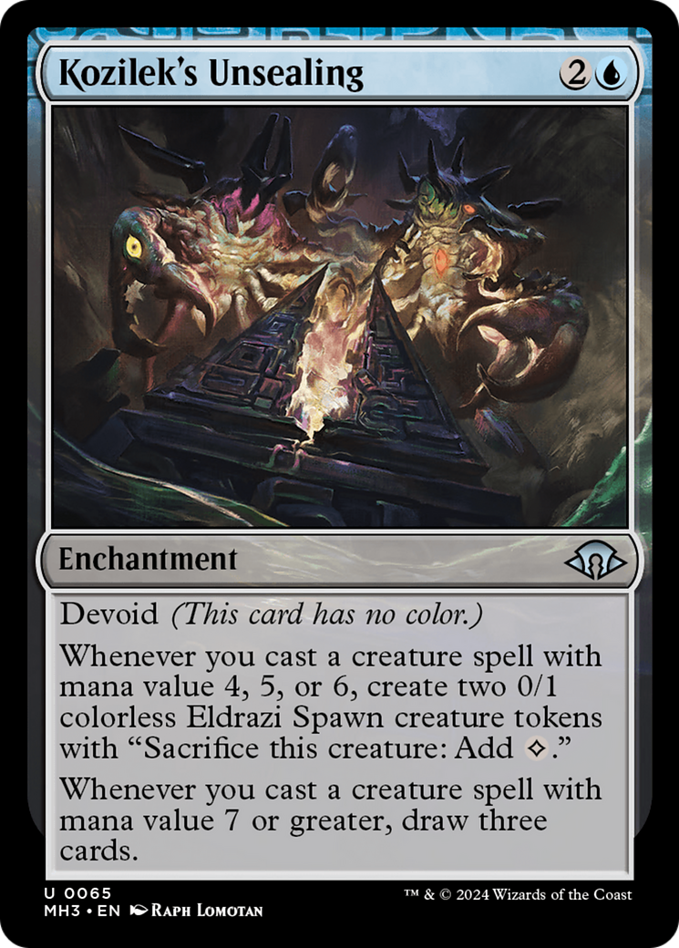 Kozilek's Unsealing [Modern Horizons 3] | GnG Games