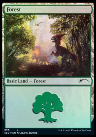 Forest (Dinosaurs) (575) [Secret Lair Drop Promos] | GnG Games