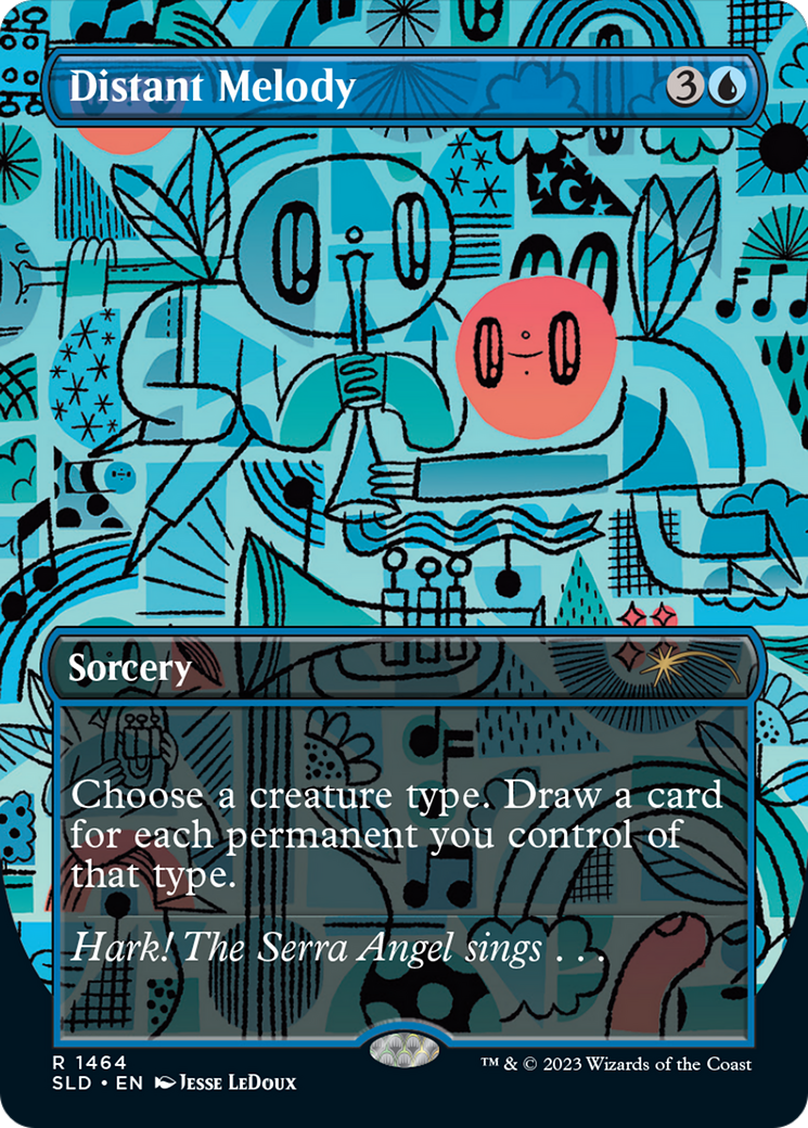 Distant Melody (Rainbow Foil) [Secret Lair Drop Series] | GnG Games