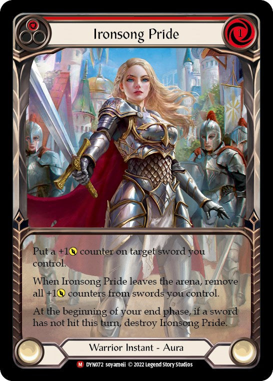 Ironsong Pride (Extended Art) [DYN072] (Dynasty)  Rainbow Foil | GnG Games