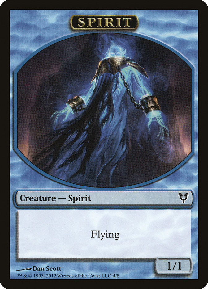 Spirit Token (4/8) [Avacyn Restored Tokens] | GnG Games