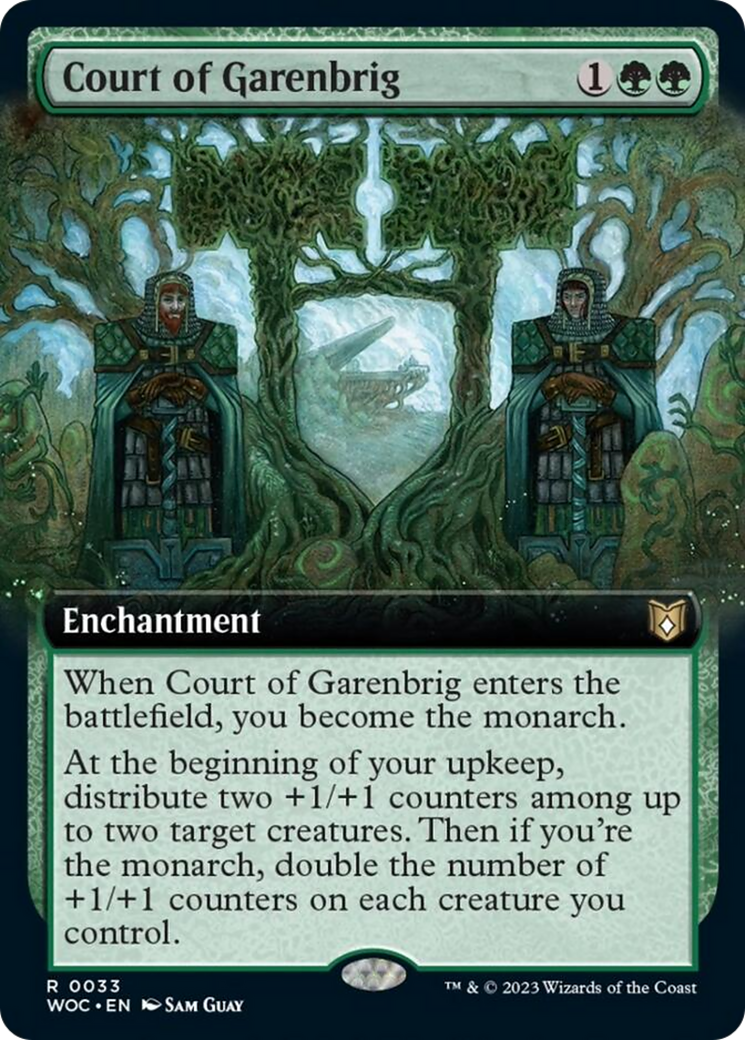 Court of Garenbrig (Extended Art) [Wilds of Eldraine Commander] | GnG Games