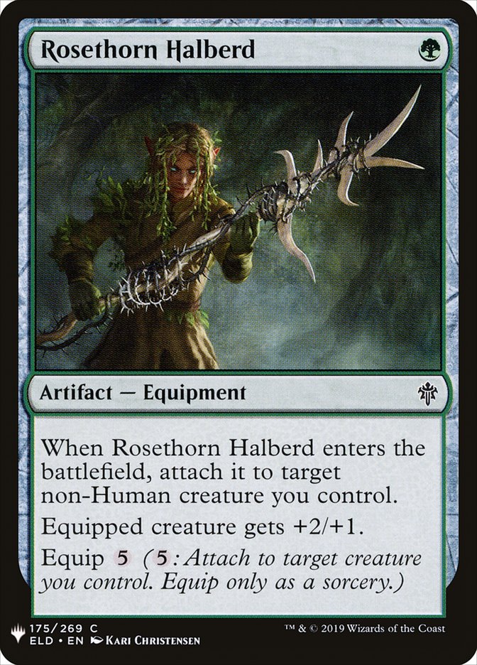 Rosethorn Halberd [Mystery Booster] | GnG Games