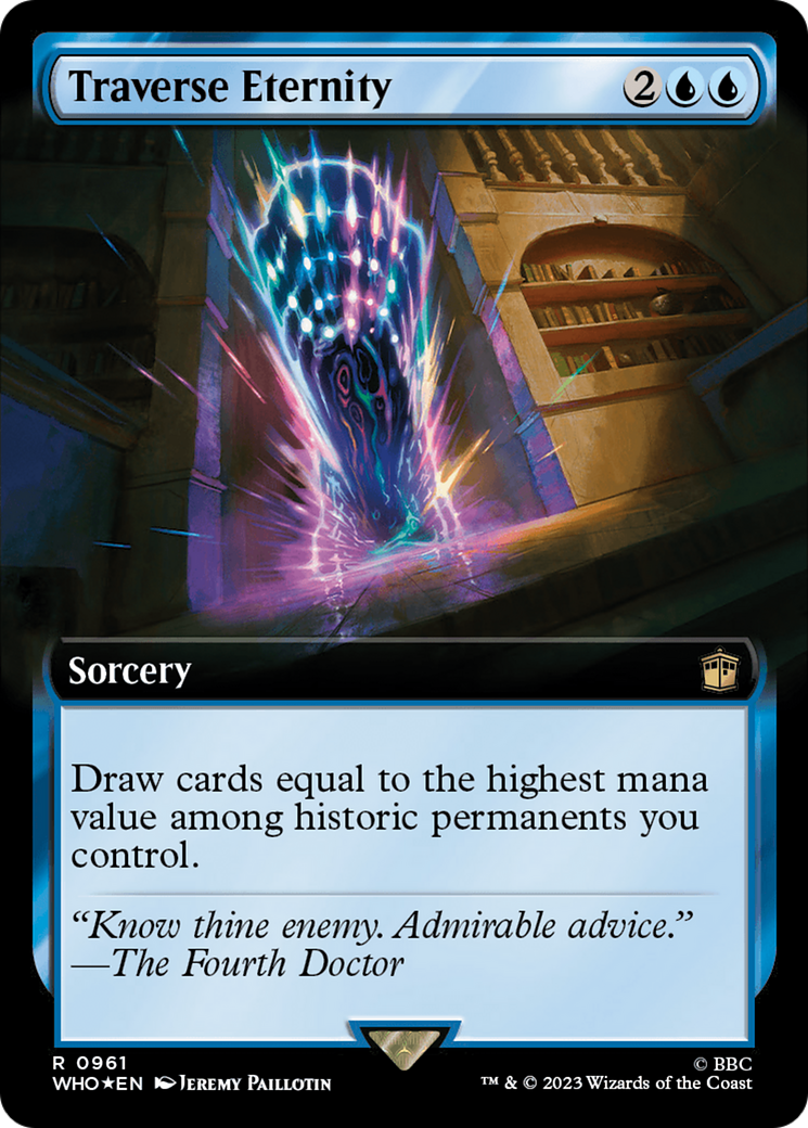 Traverse Eternity (Extended Art) (Surge Foil) [Doctor Who] | GnG Games