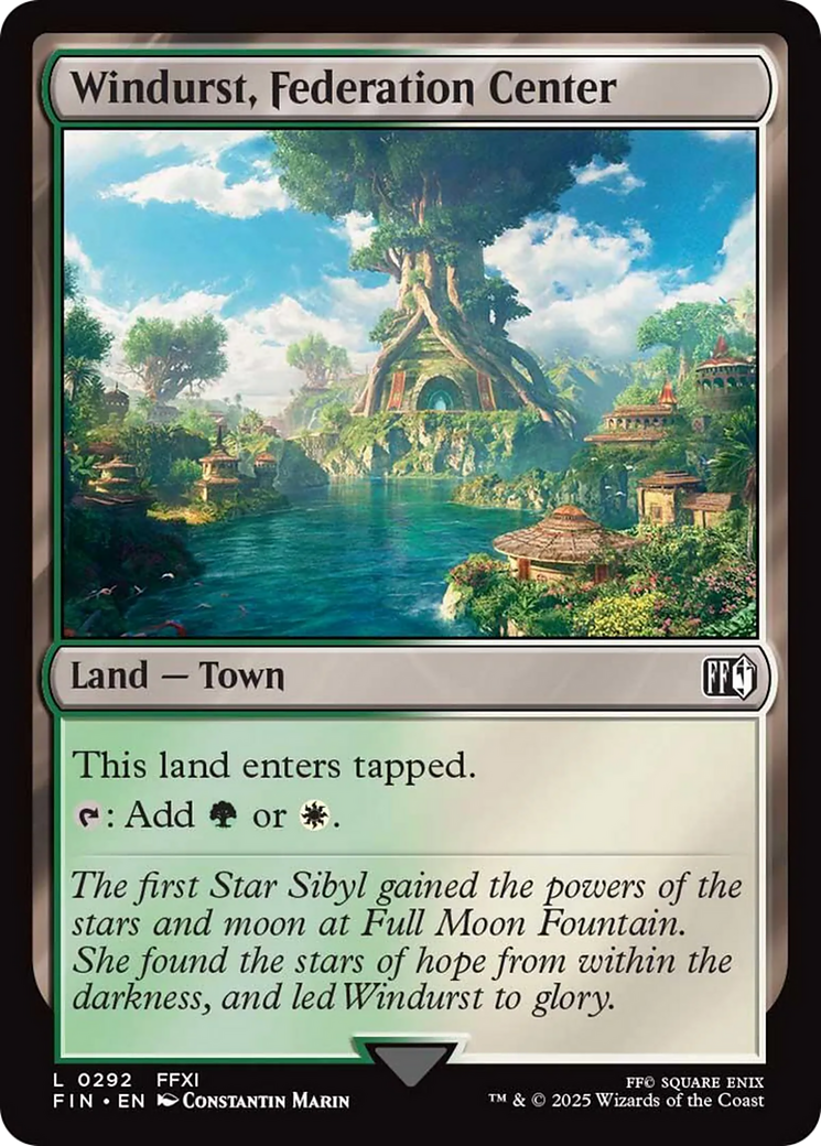 Windurst, Federation Center [FINAL FANTASY] | GnG Games
