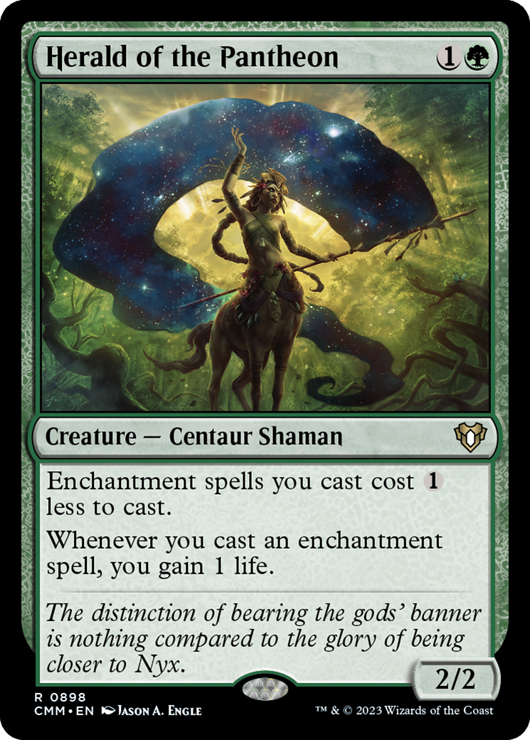 Herald of the Pantheon [Commander Masters] | GnG Games
