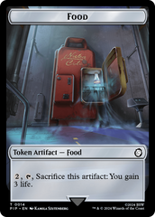 Food (0014) // Soldier (0004) Double-Sided Token [Fallout Tokens] | GnG Games