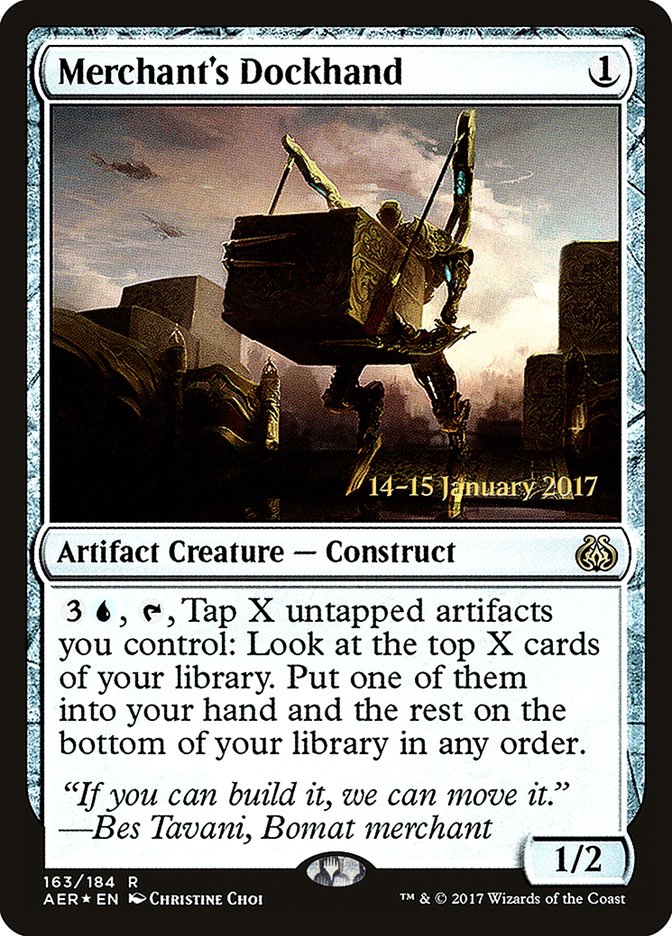 Merchant's Dockhand [Aether Revolt Prerelease Promos] | GnG Games