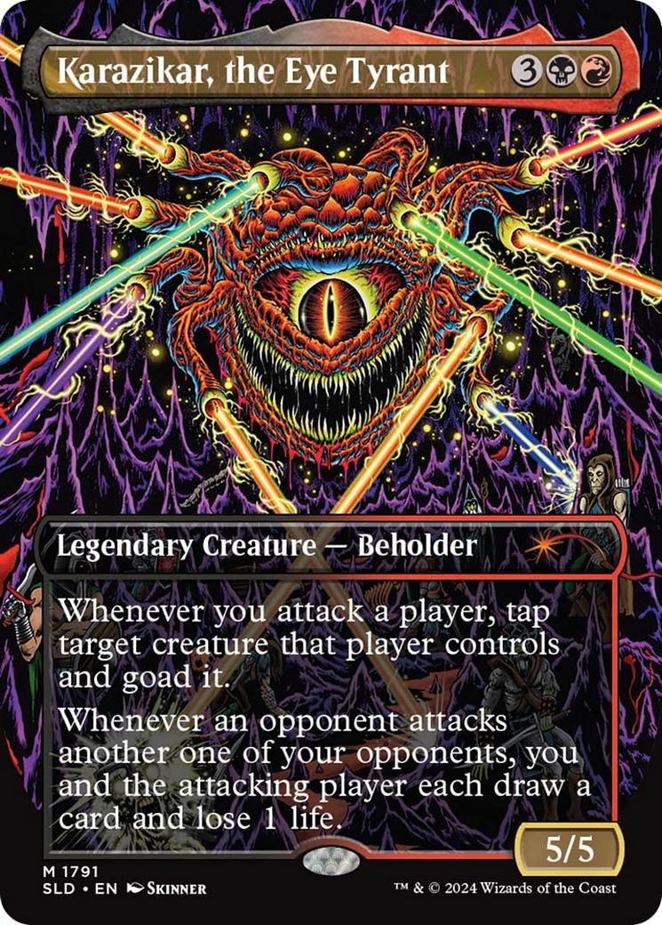 Karazikar, the Eye Tyrant (Rainbow Foil) [Secret Lair Drop Series] | GnG Games