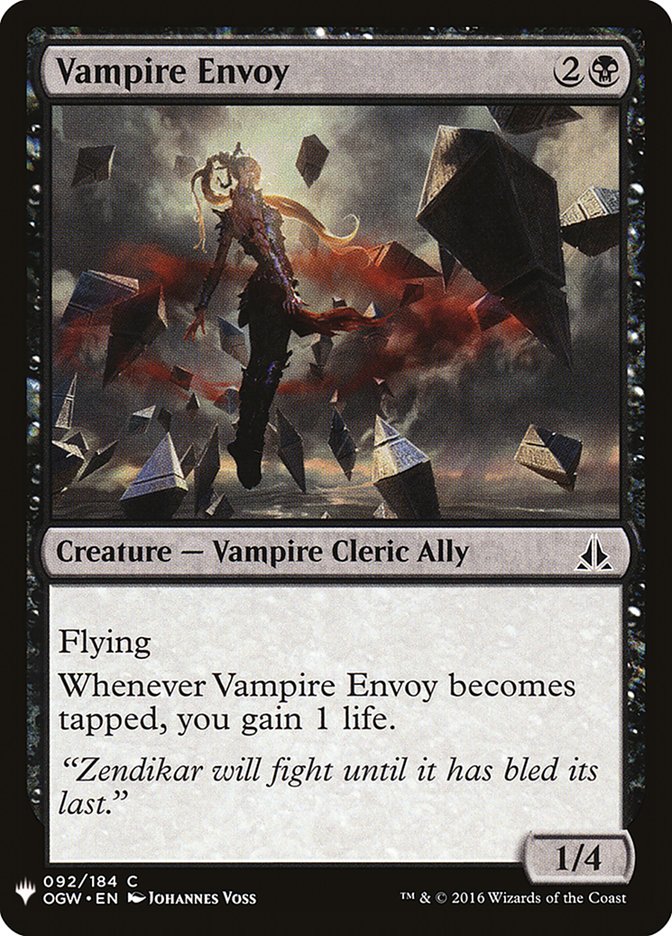 Vampire Envoy [Mystery Booster] | GnG Games