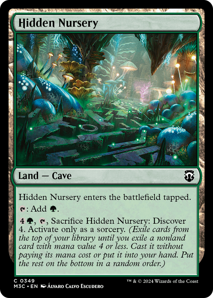 Hidden Nursery (Ripple Foil) [Modern Horizons 3 Commander] | GnG Games